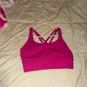 Lululemon Athletica Vibrant Pink Sports Bra